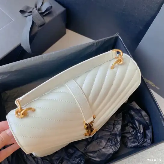 YSL shoulder Medium leather bag-24*17*6.5cm 0621